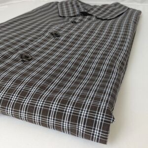 Prada Men's Plaid Dress Shirt